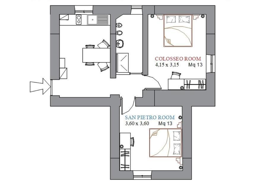 Romarina Apartamento Exterior foto